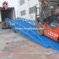 15 ton china supplier CE mobile yard ramp/box truck loading ramp
